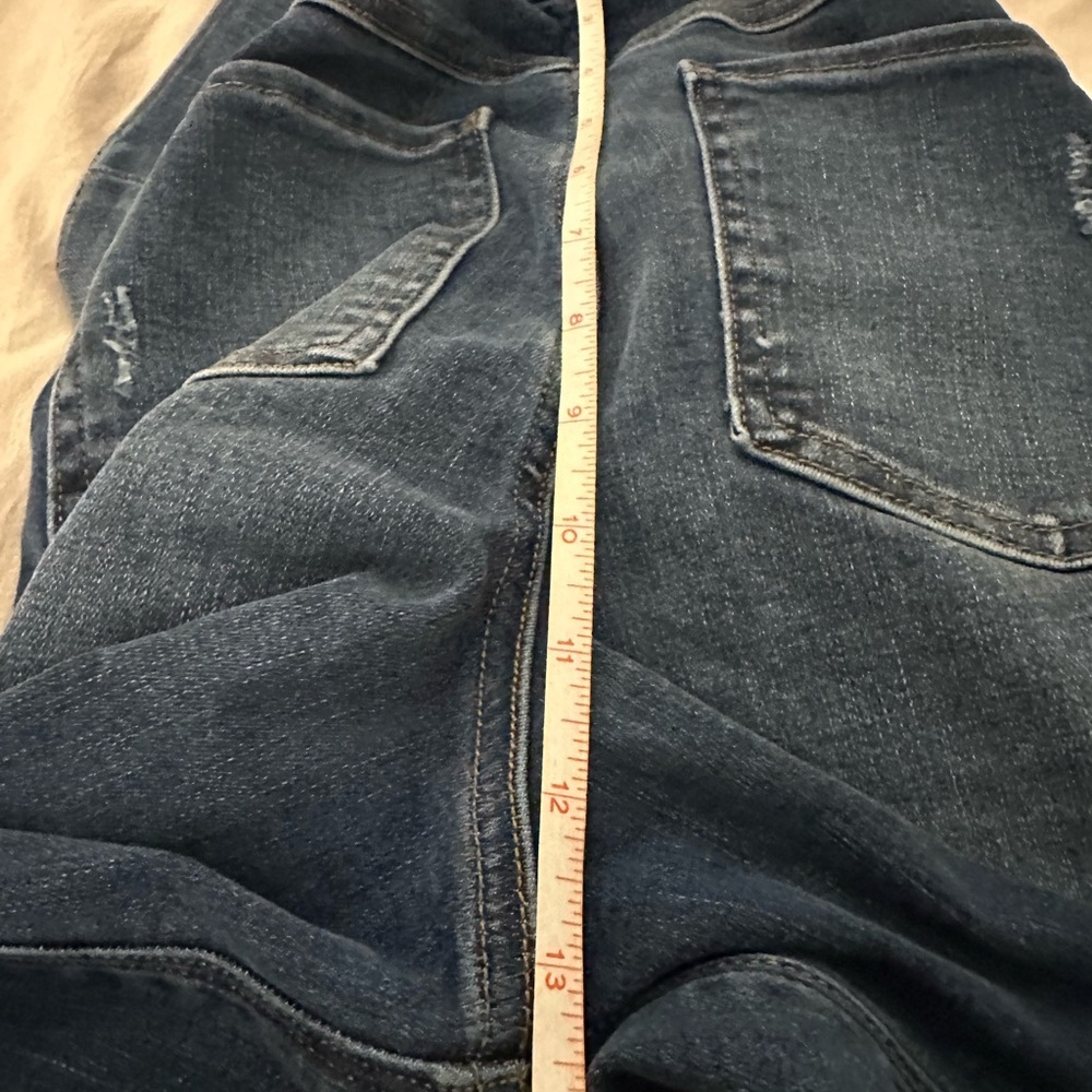 Spanx Dark Denim Skinny Women's Blue Jeans Size Small - Picture 8 of 11